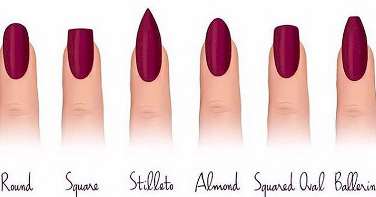 12 Different Nail Shapes Every Girl Should Know - Trendzified