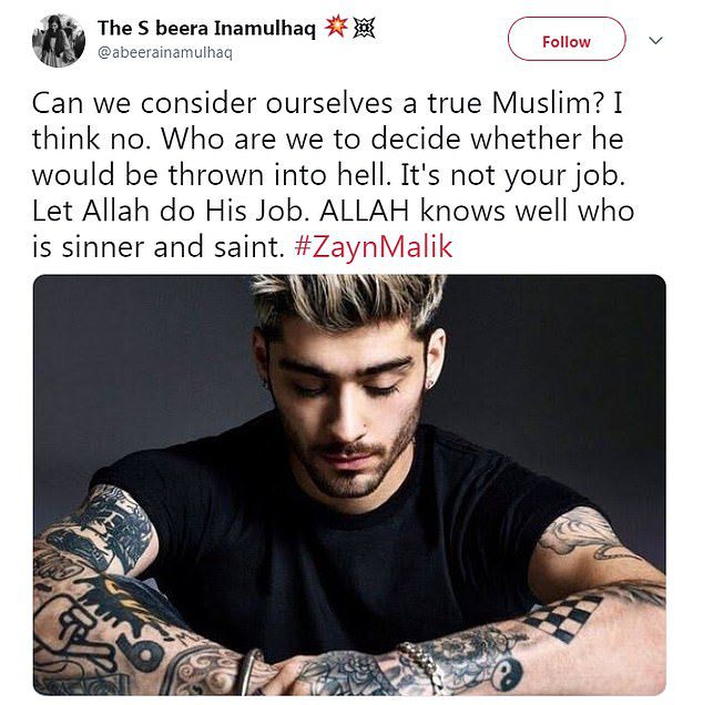 Zayn Malik Reveals He No Longer Identifies As Muslim